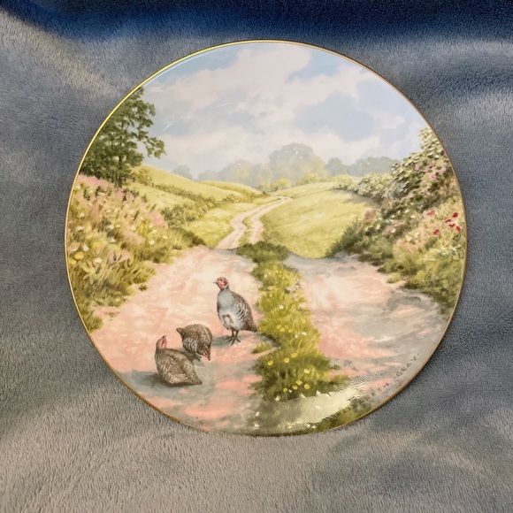 Royal Doulton Along the Lane by Elizabeth Gray Decorative Plate 1984 - Picture 2 of 7